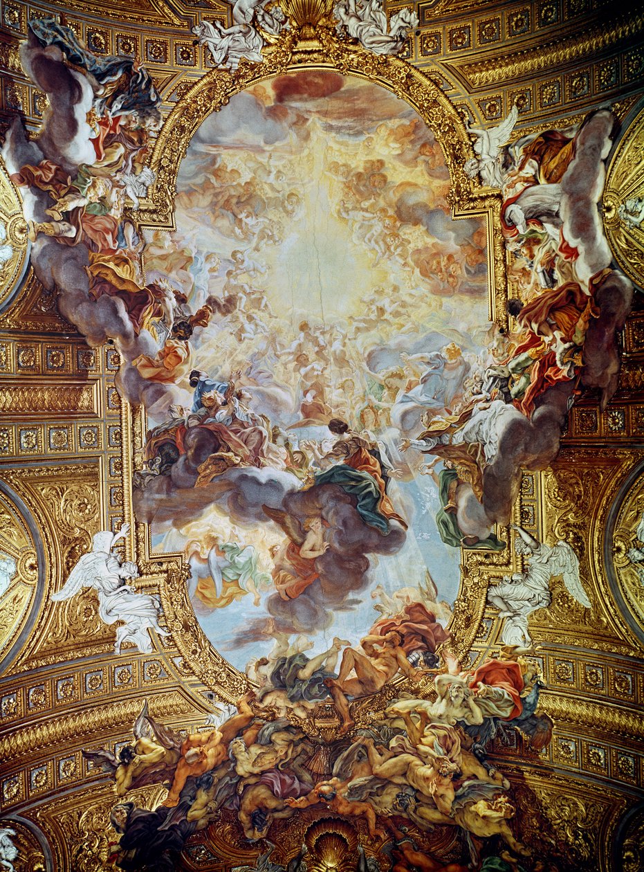 Triomphe au Nom de Jésus - Giovanni Battista Gaulli