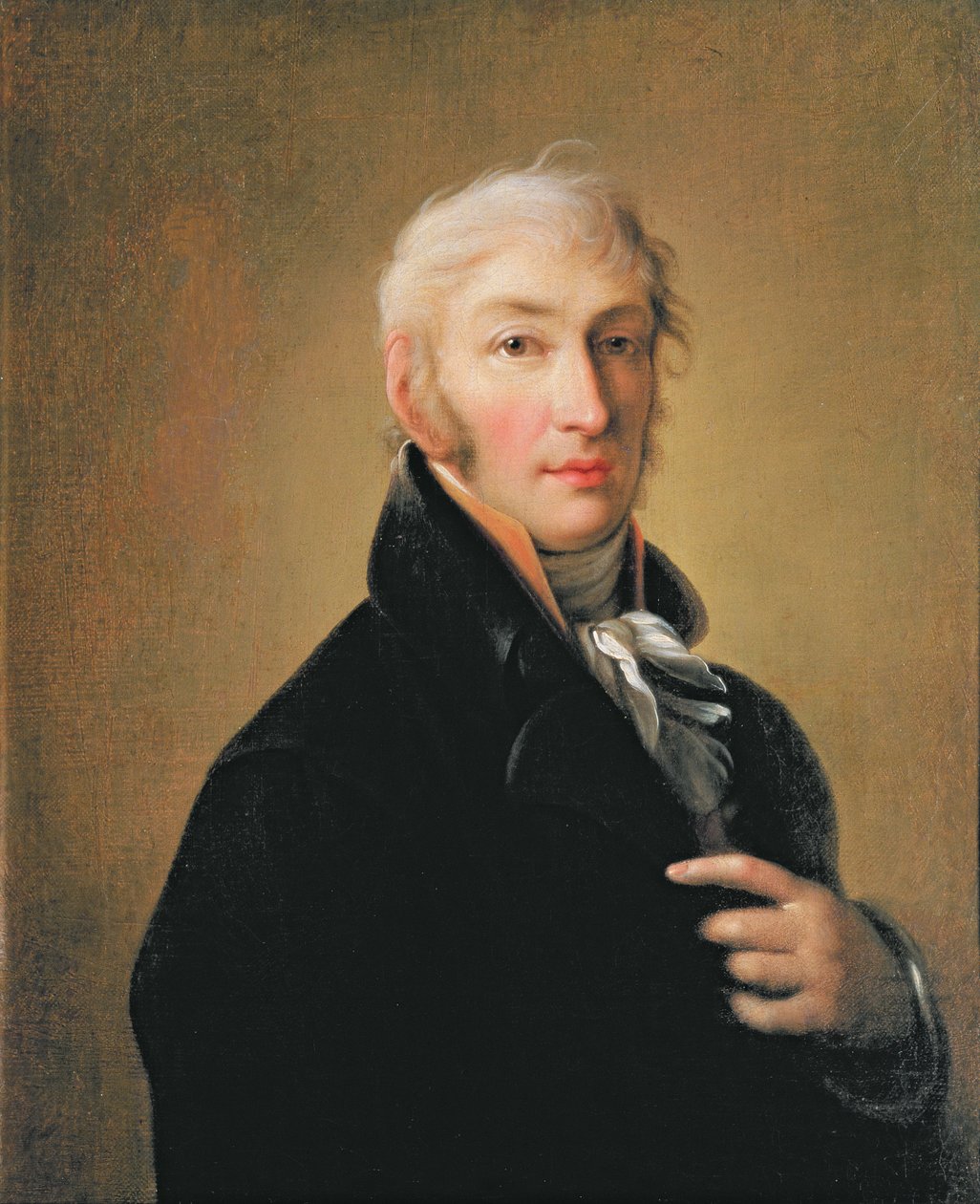 Portrait de Nikolaï Mikhaïlovitch Karamzine (1766-1826), 1805 - Giovanni Battista Ortolani Damon