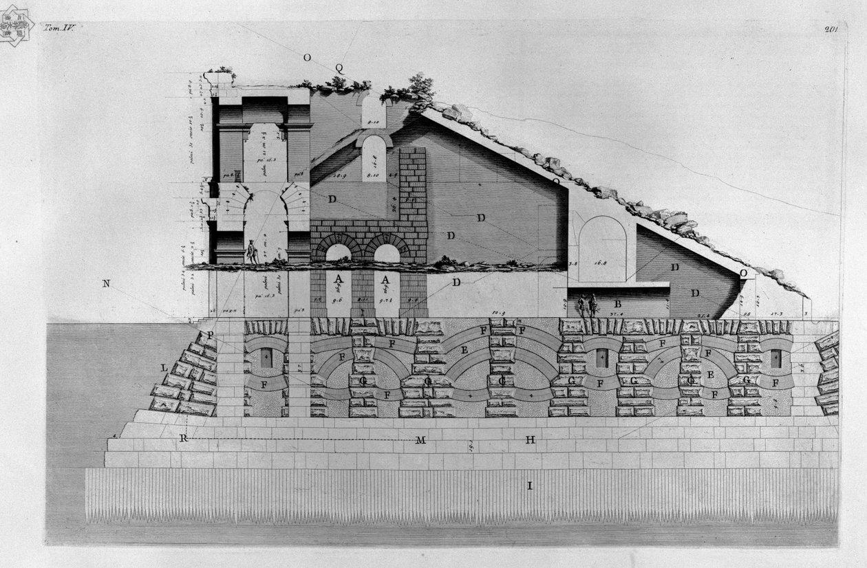 Théâtre de Marcellus - Giovanni Battista Piranesi