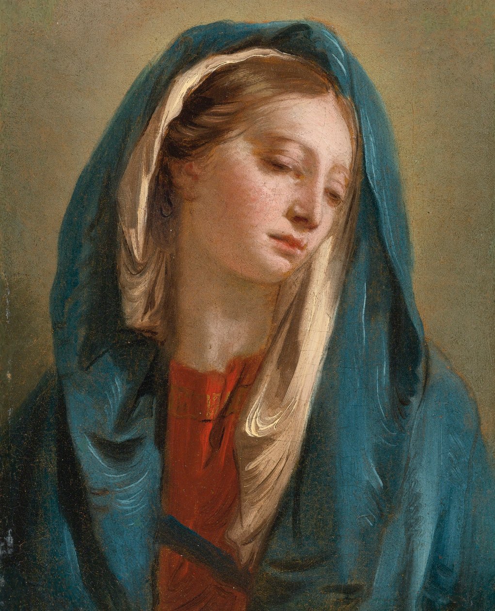 La Madone de face - Giovanni-Battista Tiepolo