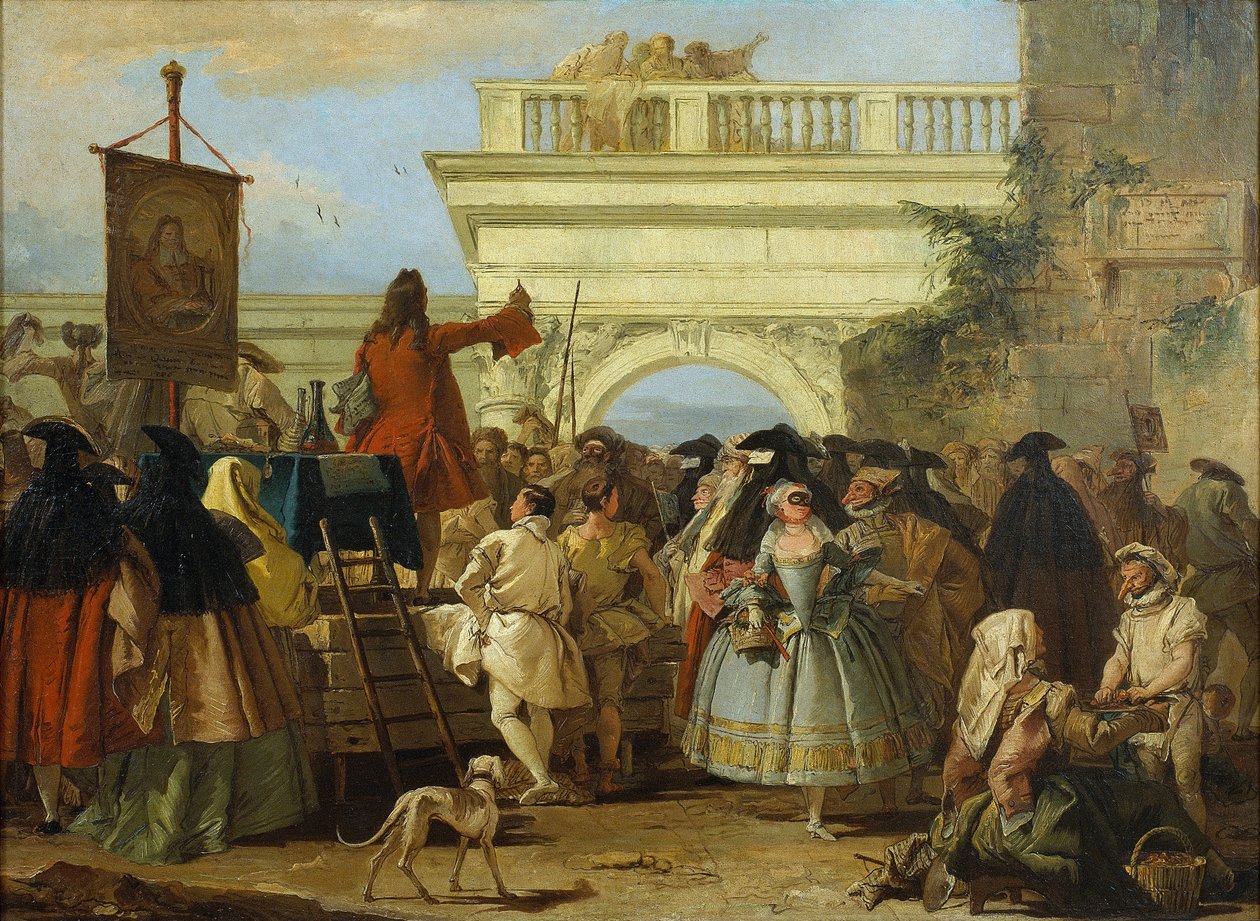 Le Charlatan - Giovanni Domenico Tiepolo