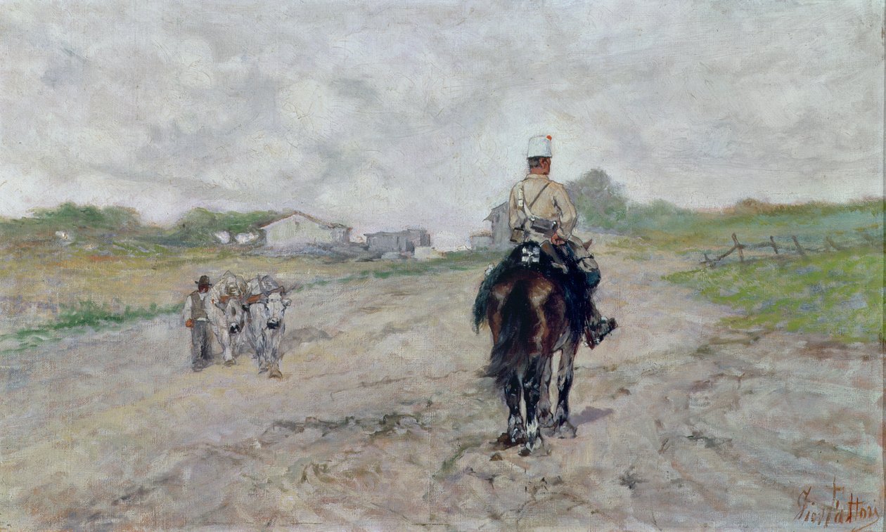 Le Cavalier Léger - Giovanni Fattori