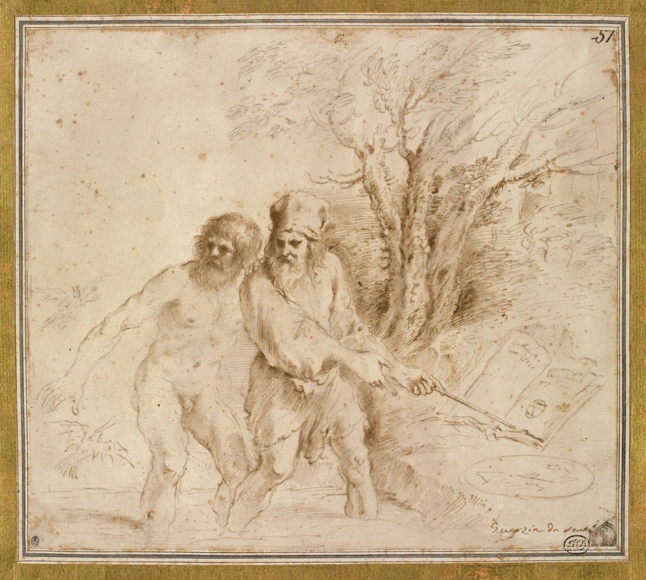 Un sujet astrologique - Giovanni Francesco Barbieri