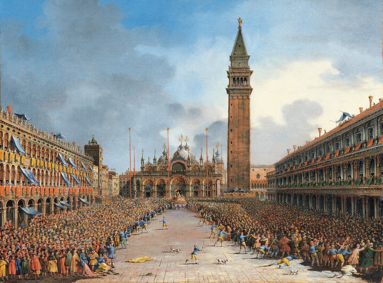 Le Doge dans le Pozzetto sur la Piazza San Marco - Giovanni Grubacs