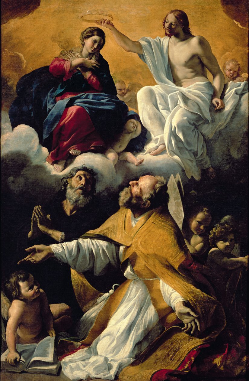 Le Couronnement de la Vierge avec SS. Guillaume d