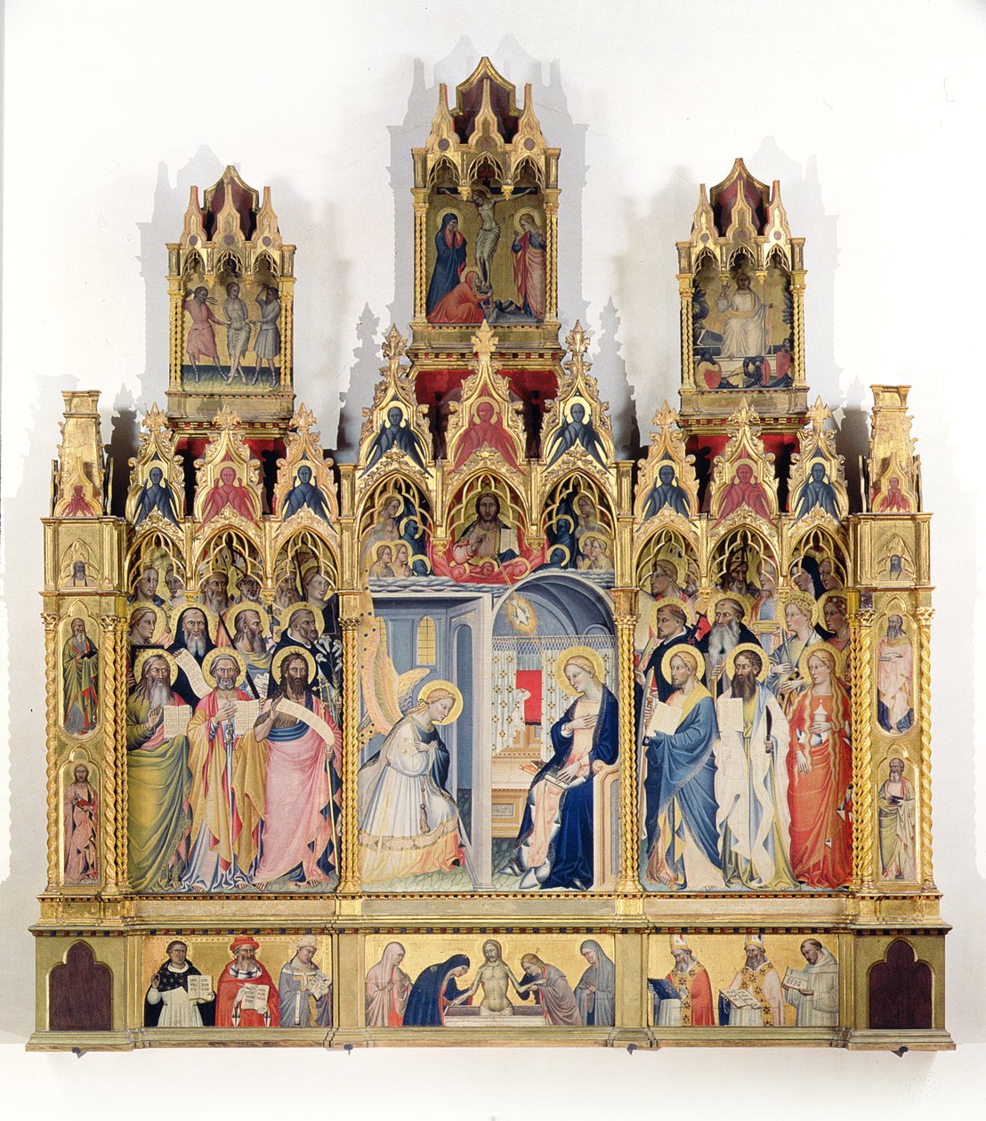 Annonciation avec des saints - Giovanni di Niccolo del Biondo