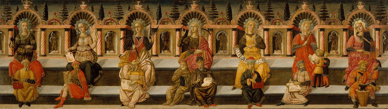 Les Sept Arts Libéraux - Giovanni ser Giovanni di Guidi