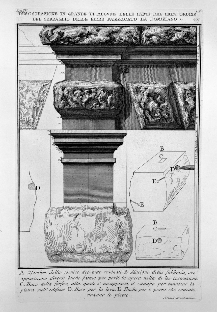 Seraglio des fauves - Giovanni Battista Piranesi