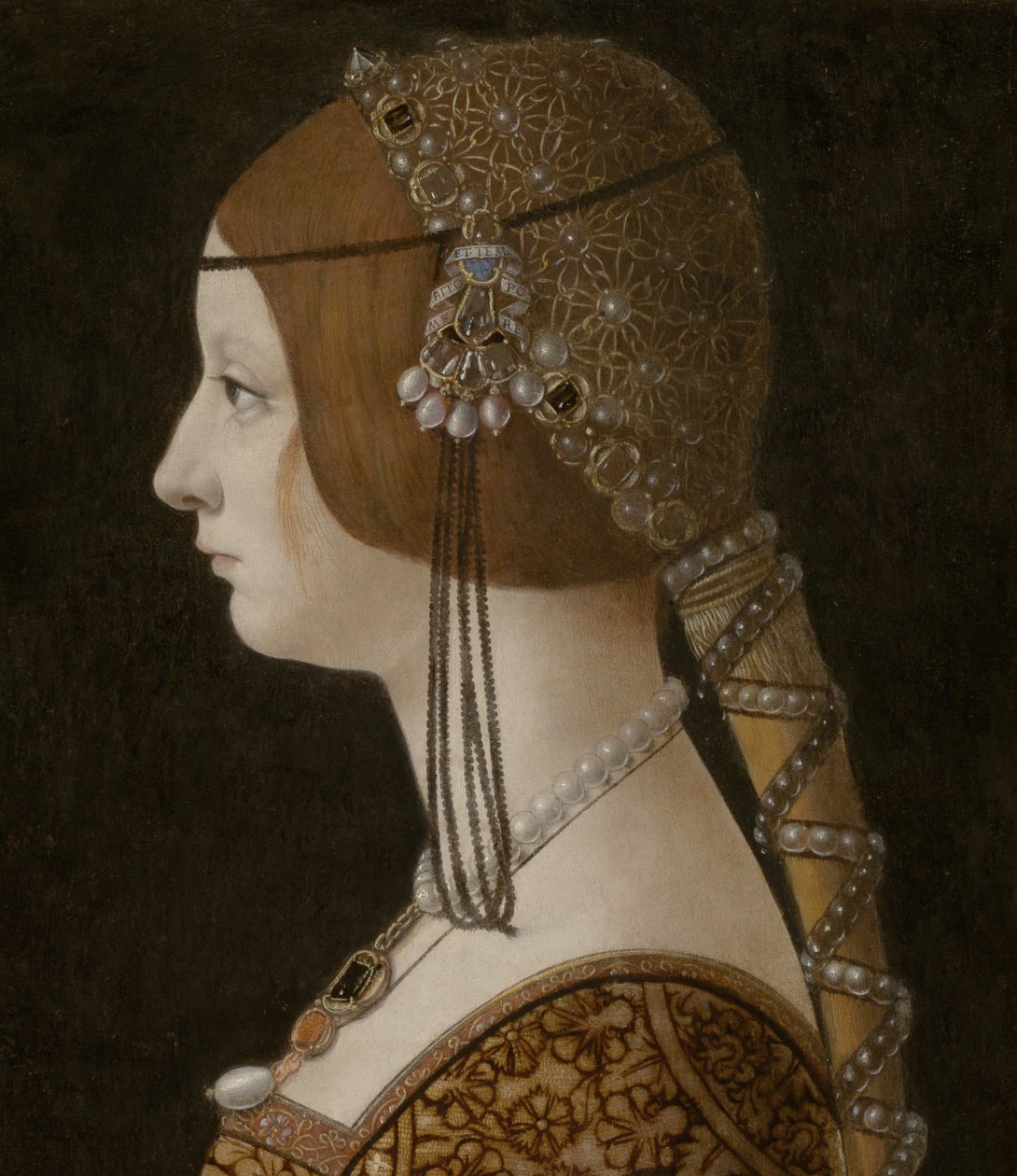 Blanca Maria Sforza - Giovanni Ambrogio de Predis