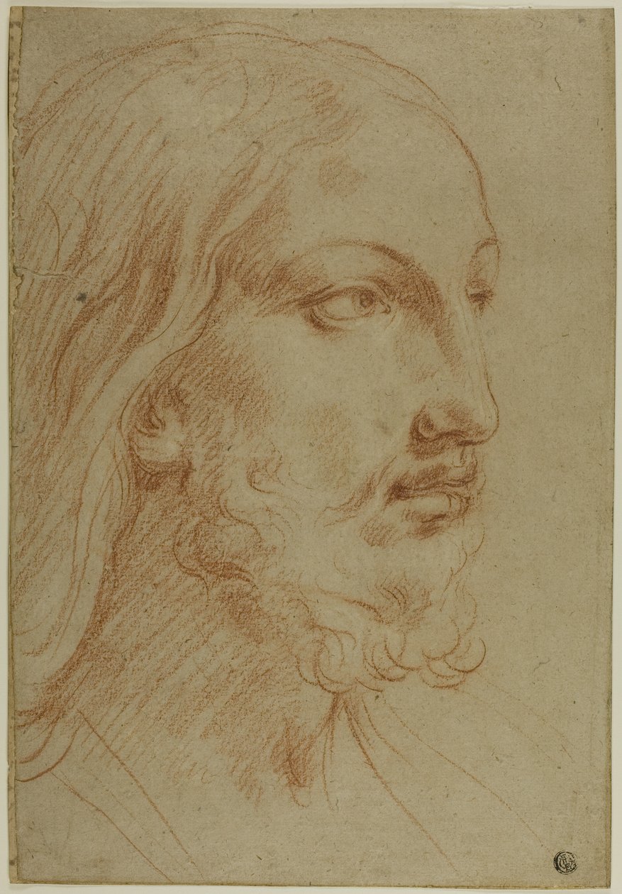 Tête du Christ - Giovanni Andrea Sirani