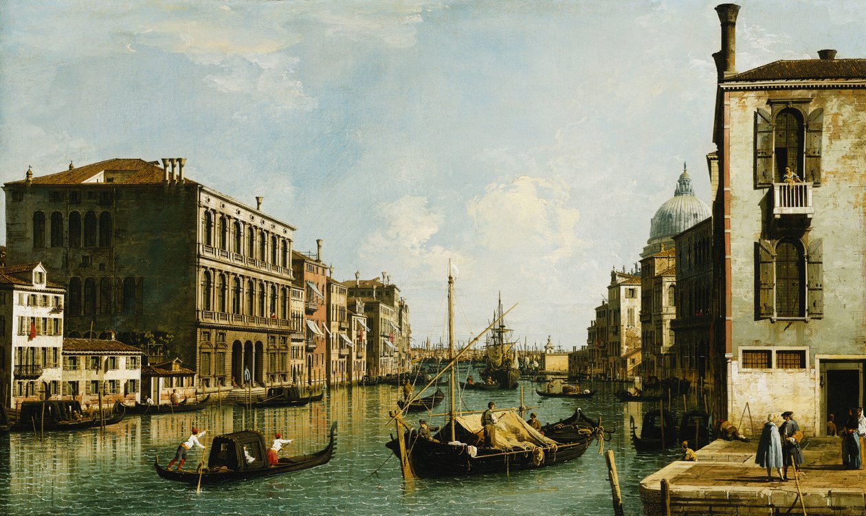 Le Grand Canal, Venise, regardant vers l