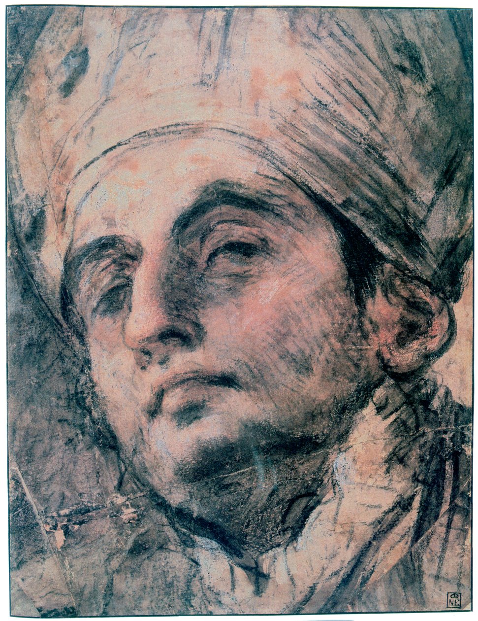 Étude de portrait, c1676-1727 - Giovanni Antonio Pellegrini