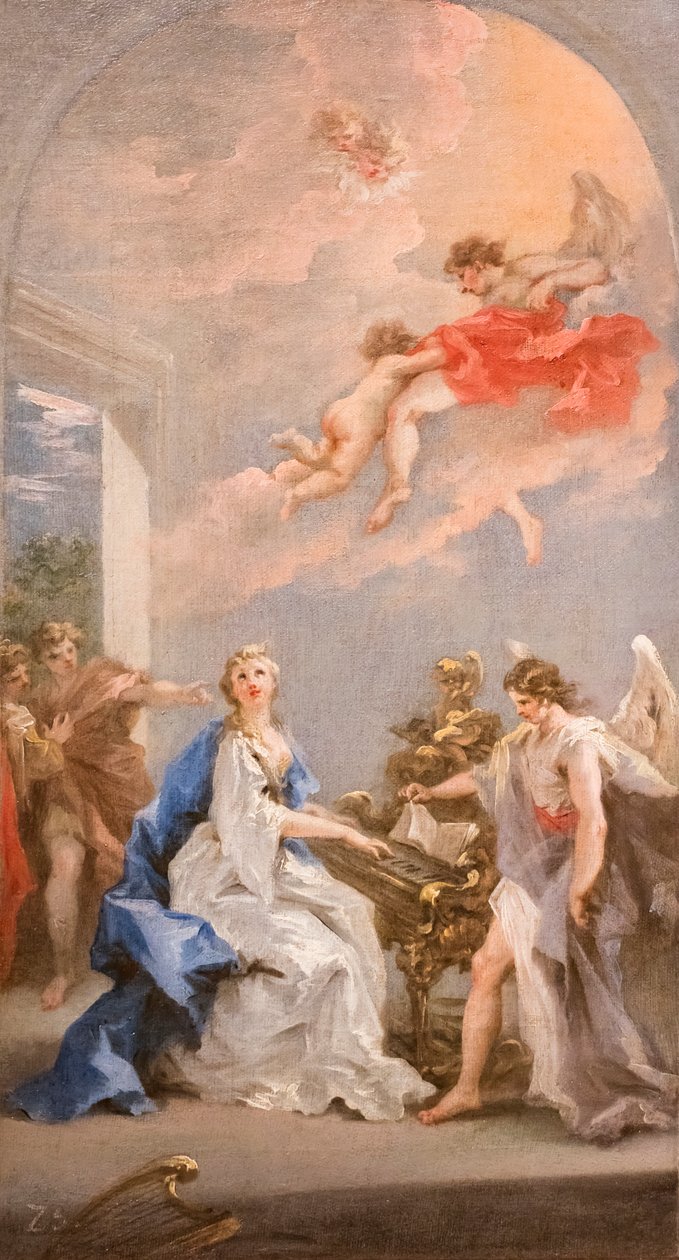 Sainte Cécile - Giovanni Antonio Pellegrini