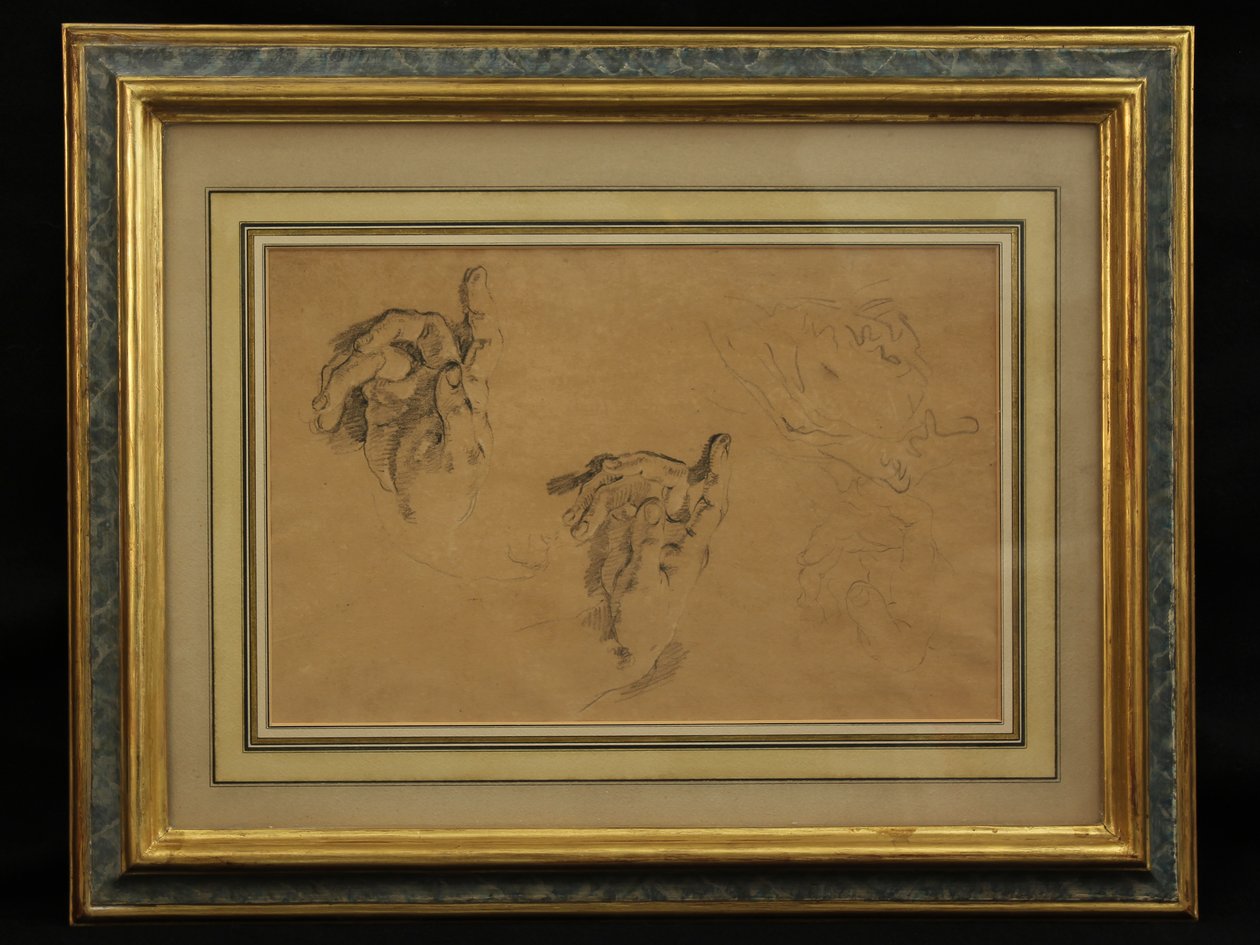 Étude de mains - Giovanni Battista Tiepolo