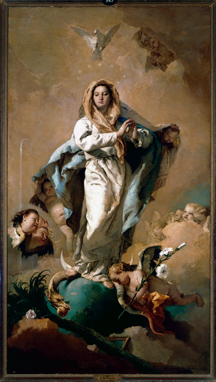 Immaculée Conception - Giovanni Battista Tiepolo