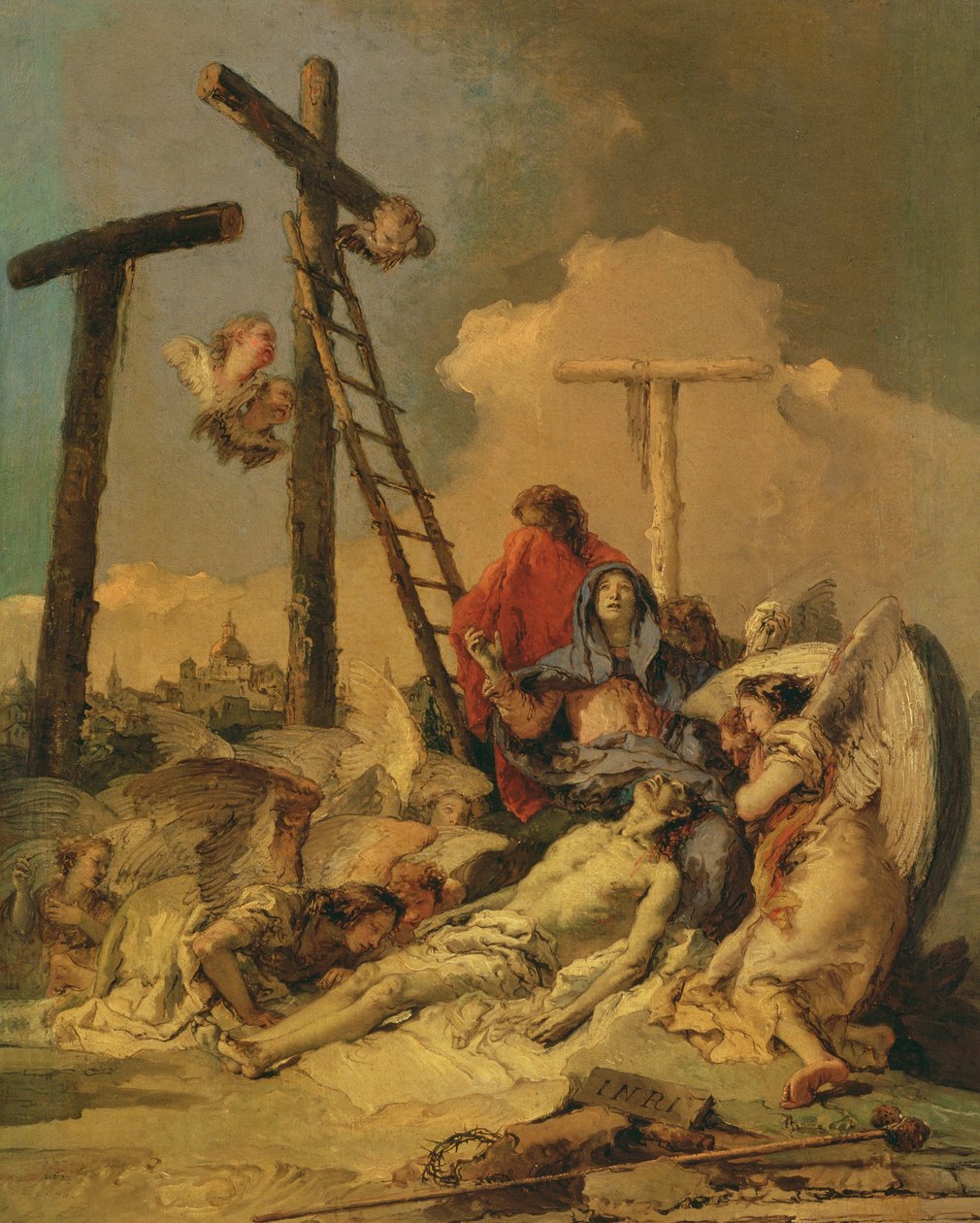 La Déposition - Giovanni Battista Tiepolo