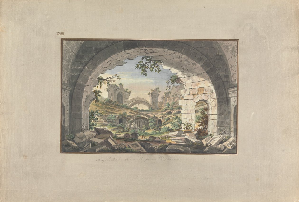 Ruines à Pergame, probablement de l