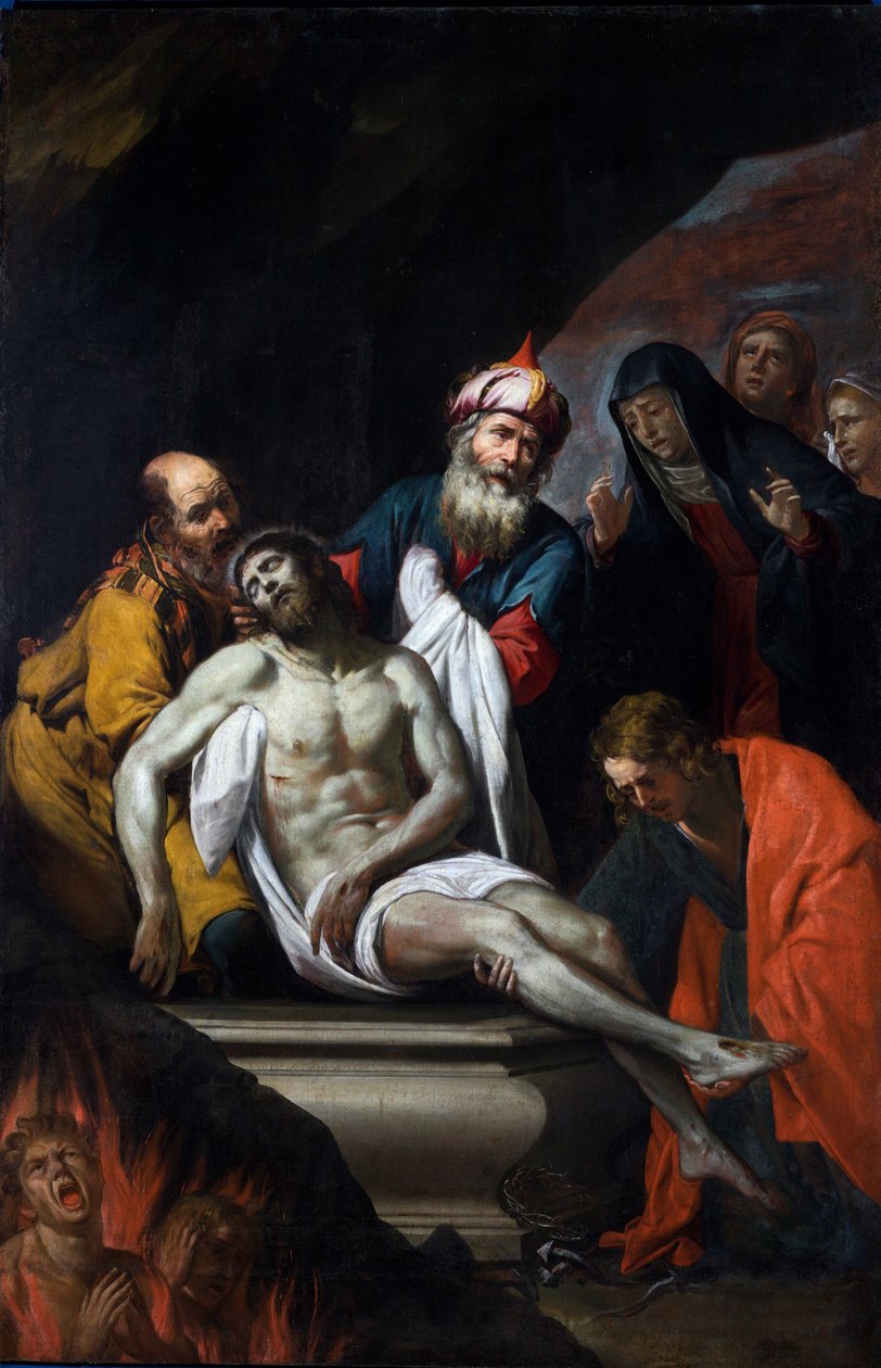 Déposition au sépulcre - Giovanni Battista Casoni