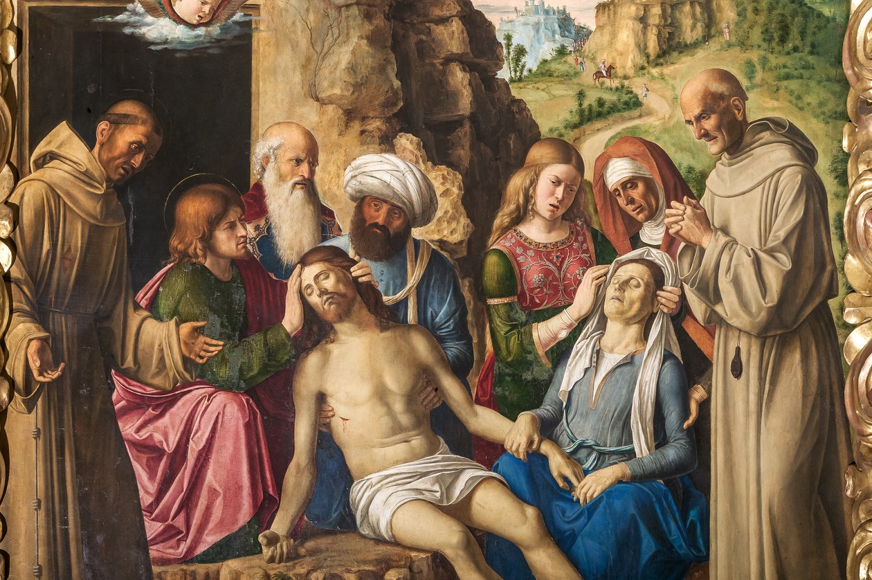 Lamentation du Christ (détail) - Giovanni Battista Cima da Conegliano