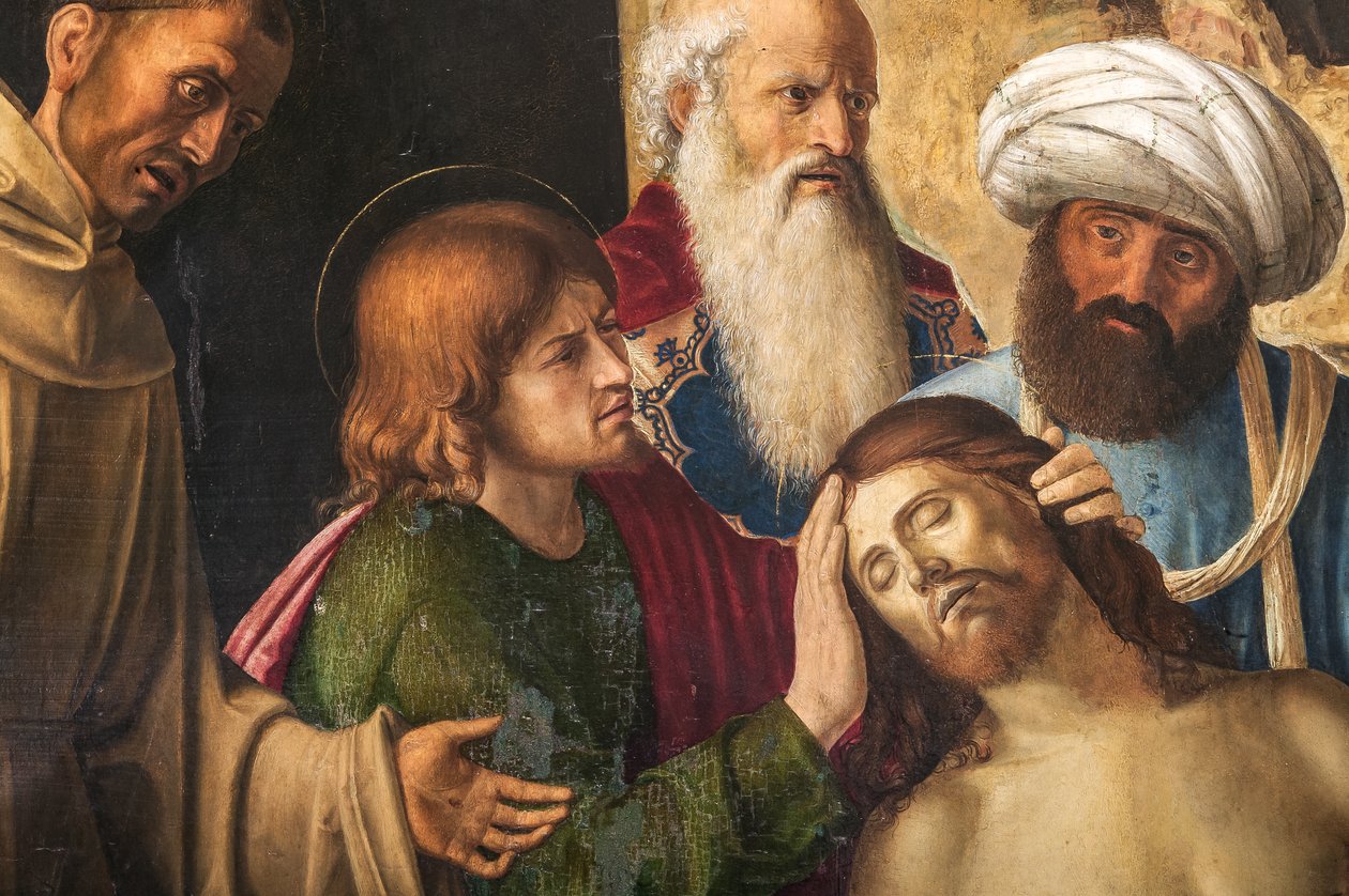 Lamentation du Christ (détail) - Giovanni Battista Cima da Conegliano