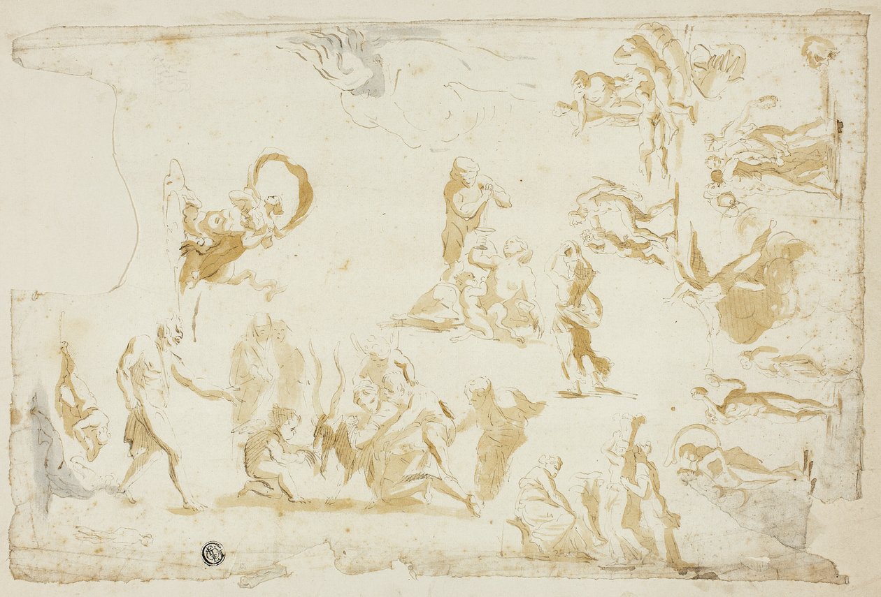 Esquisses de sujets mythologiques - Giovanni Battista Cipriani