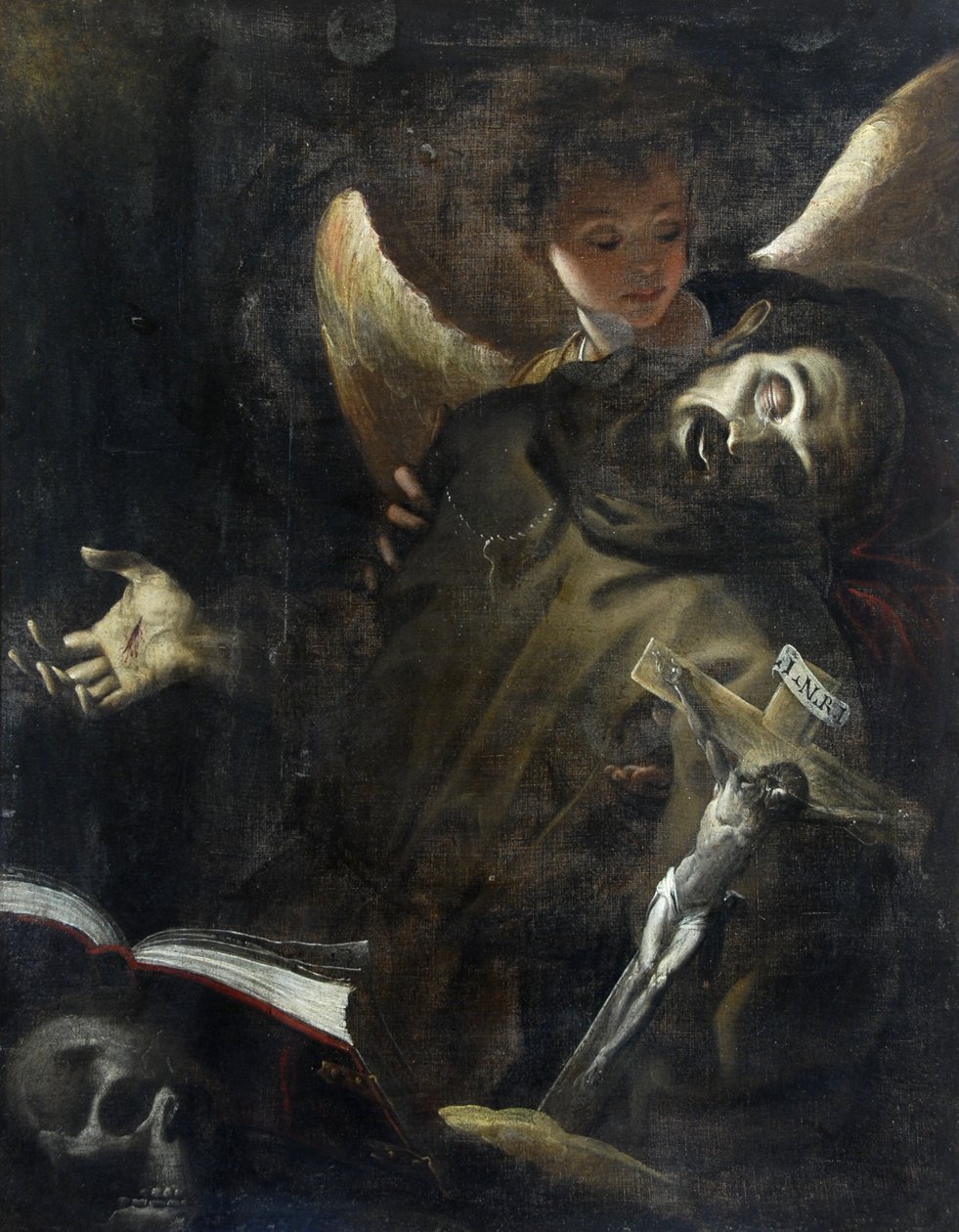 Saint François en extase, vers 1598 - Giovanni Battista Crespi