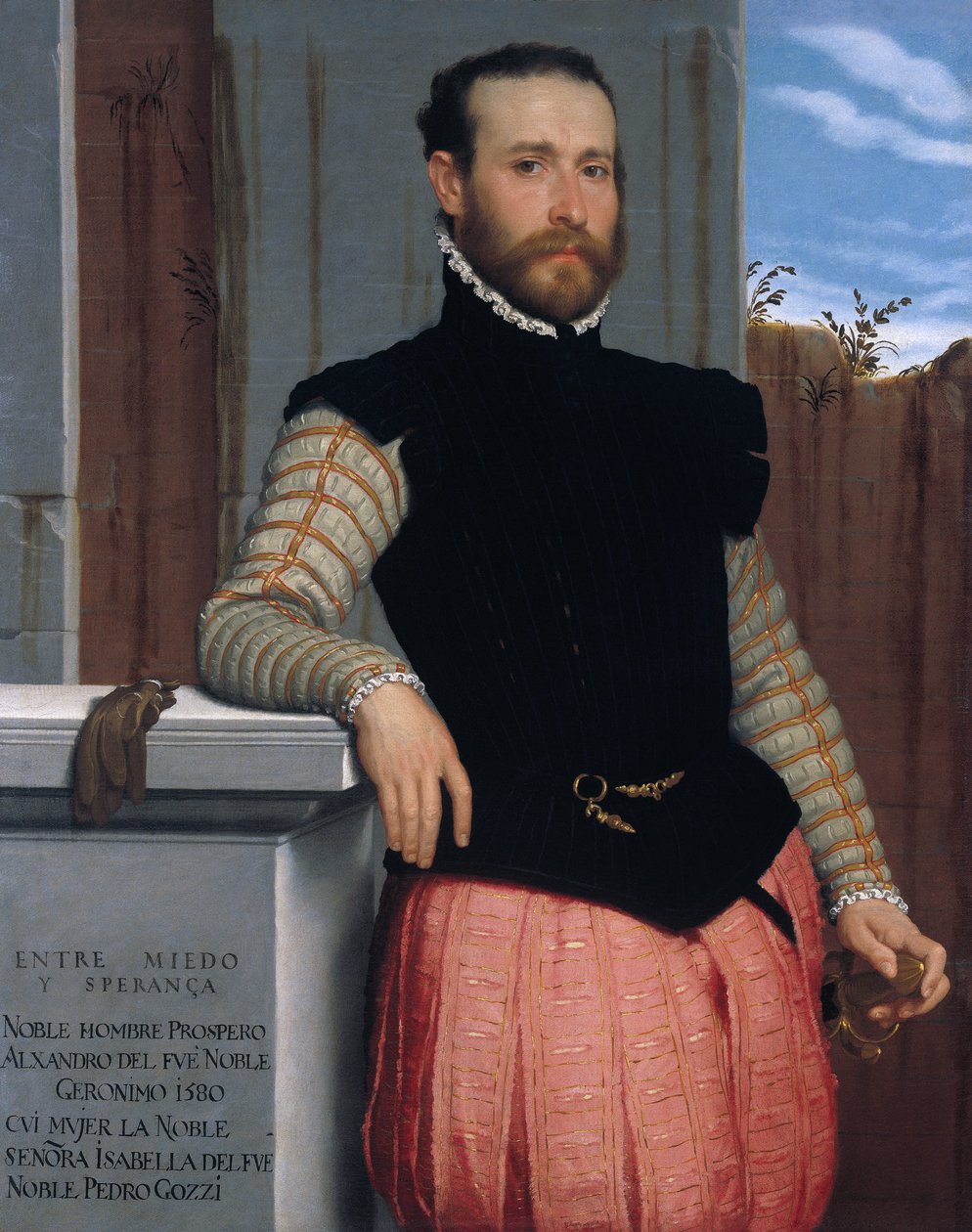 Portrait de Prospero Alessandri - Giovanni Battista Moroni