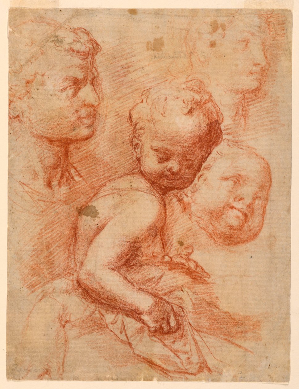 Dessin, Étude de têtes d