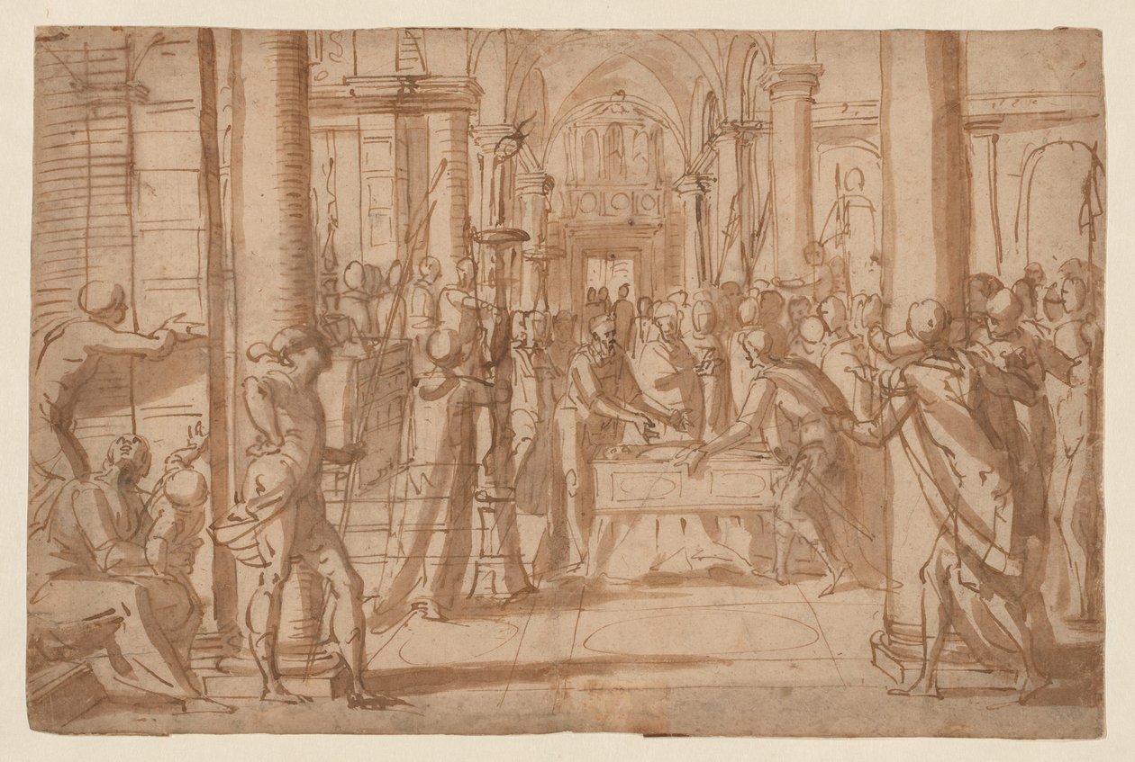 Présentation du corps de Saint Antonin de Florence - Giovanni Battista Paggi
