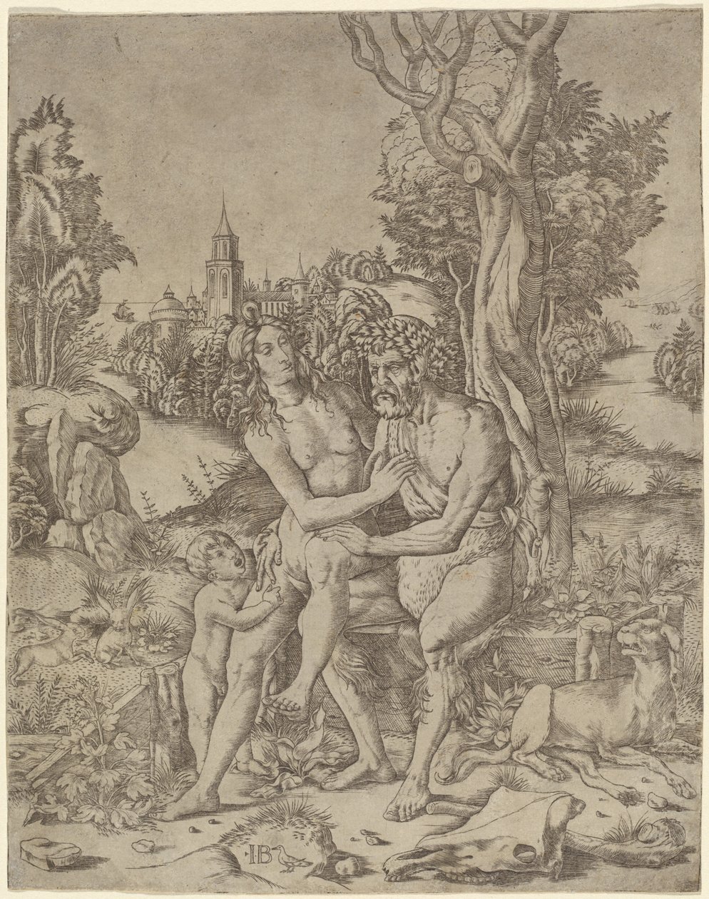 Famille de Faune - Giovanni Battista Palumba