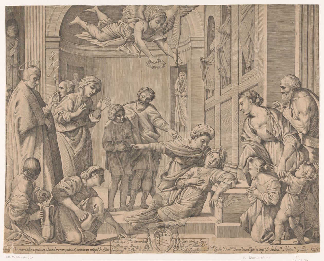 Mort de sainte Cécile - Giovanni Battista Pasqualini