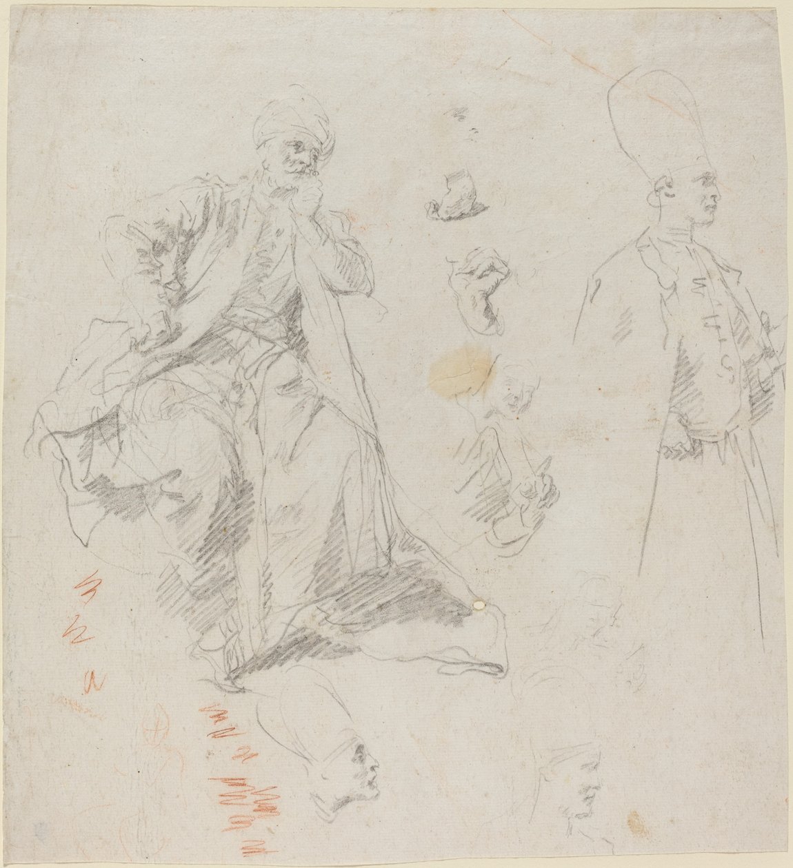 Calife Aladin et ses conseillers - Giovanni Battista Piazzetta