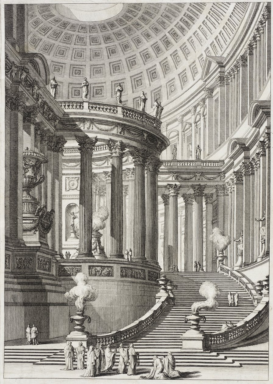 Temple antique - Giovanni Battista Piranesi