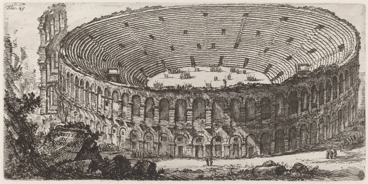 Amphithéâtre de Vérone - Giovanni Battista Piranesi