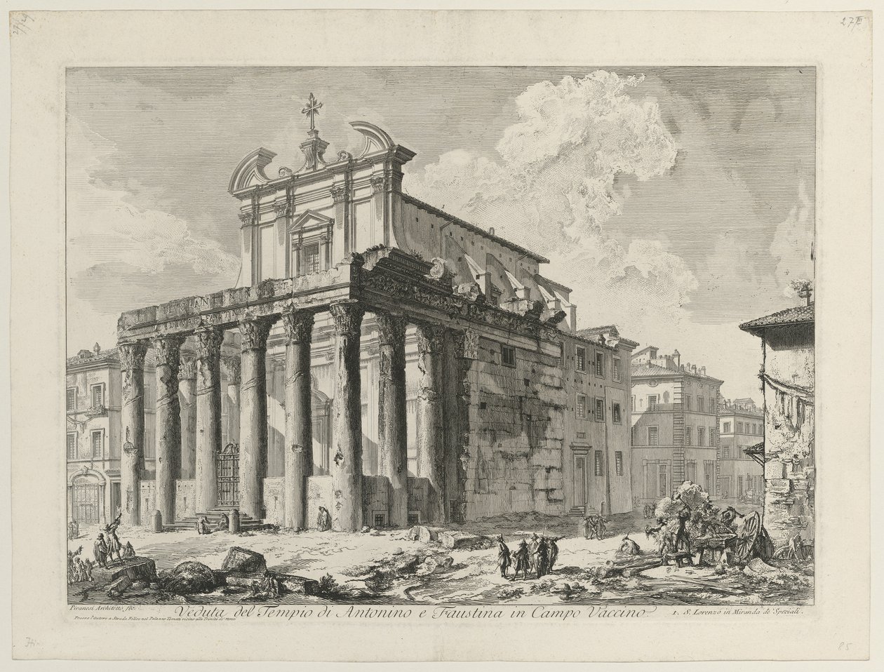 Vue du temple d