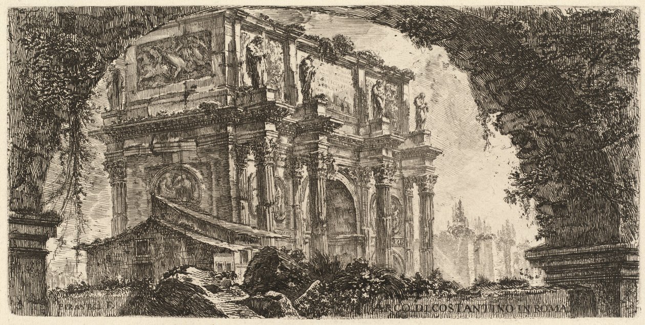 Arc de Constantin - Giovanni Battista Piranesi