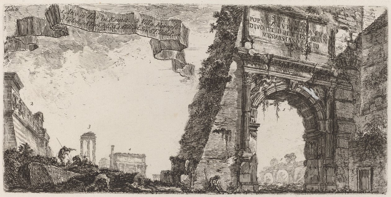 Arc de Titus - Giovanni Battista Piranesi