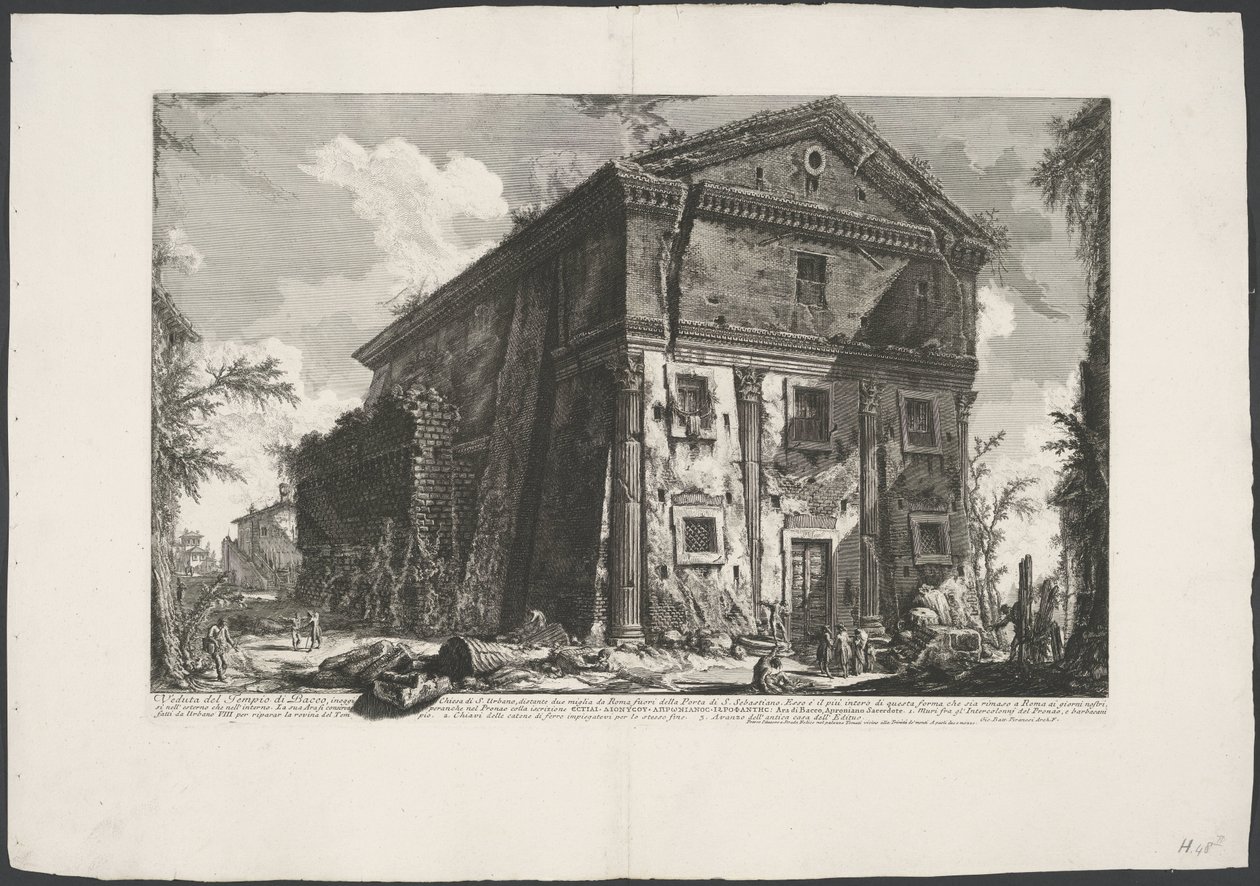Église de Saint-Urbain à Rome - Giovanni Battista Piranesi