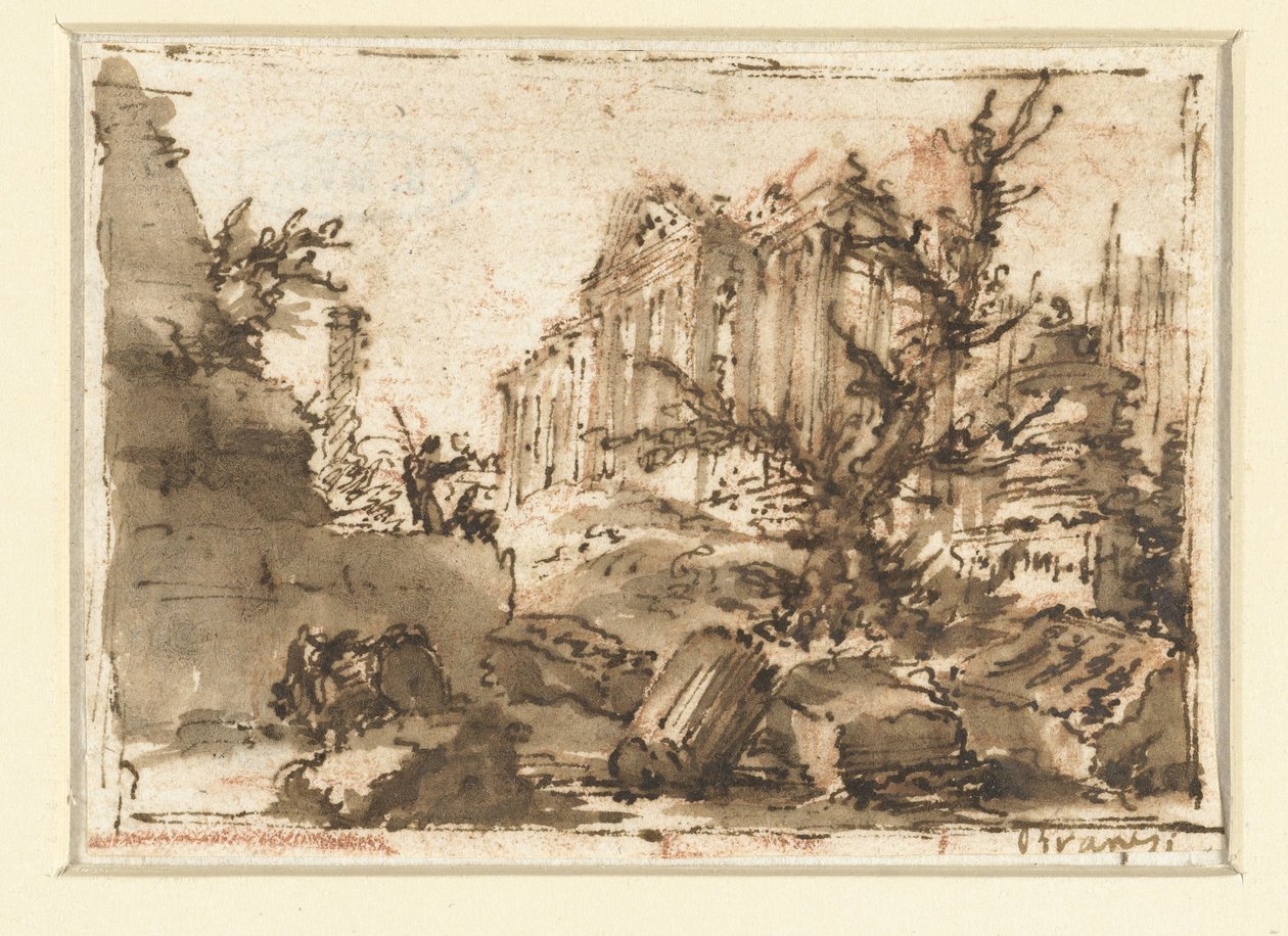 Ruines romaines - Giovanni Battista Piranesi