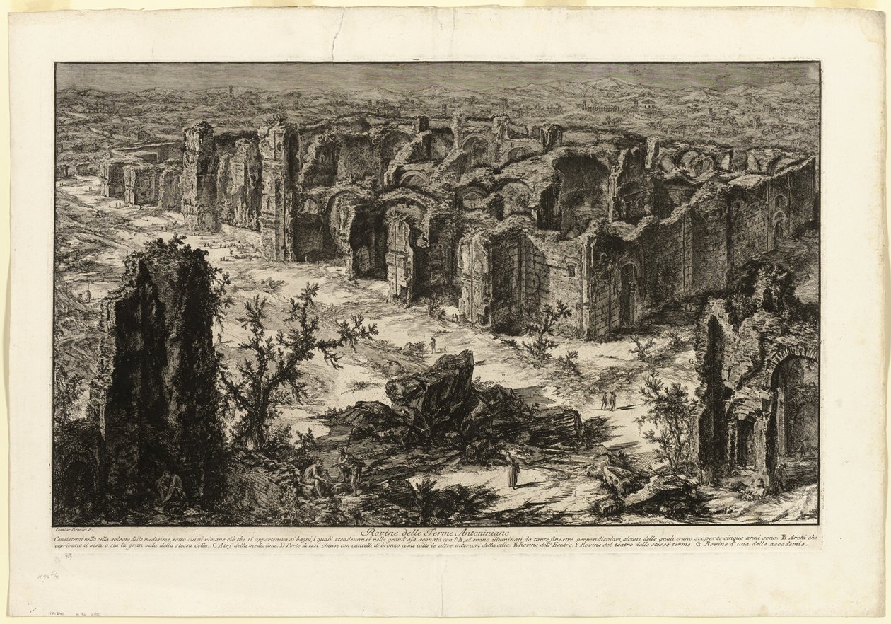 Ruines des thermes d