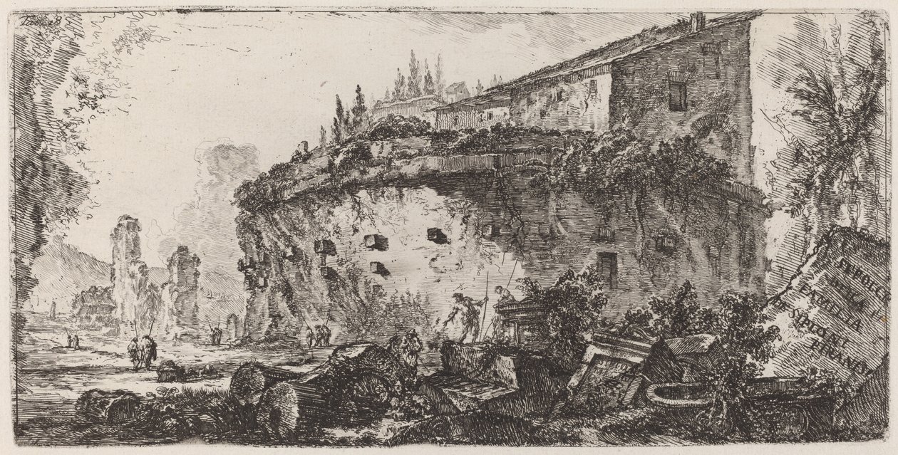 Sépulcre de la famille des Scipions - Giovanni Battista Piranesi