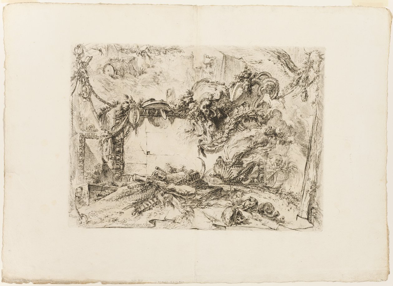 La tablette monumentale - Giovanni-Battista Piranesi