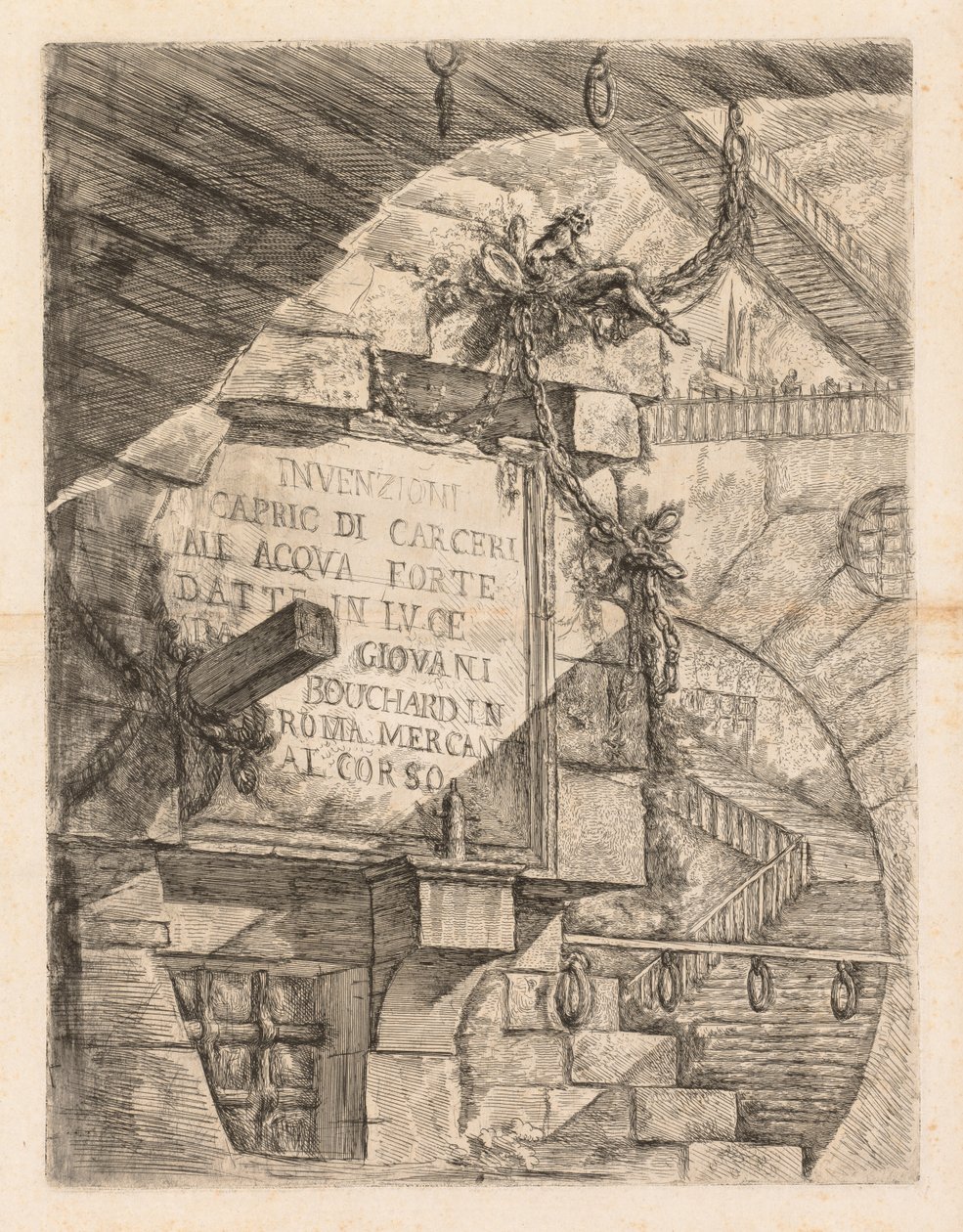 Les prisons - Giovanni-Battista Piranesi