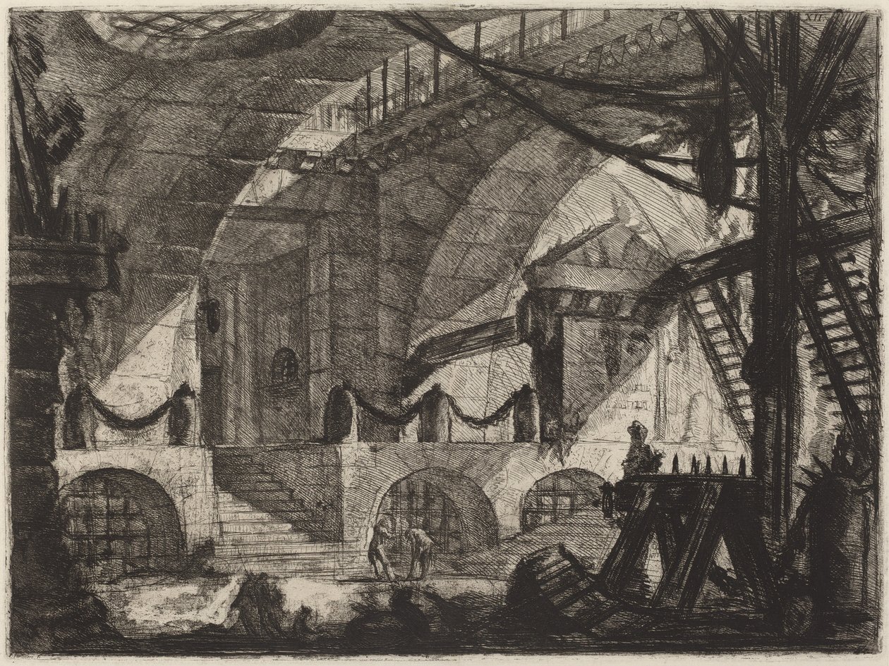 Le Chevalet - Giovanni-Battista Piranesi