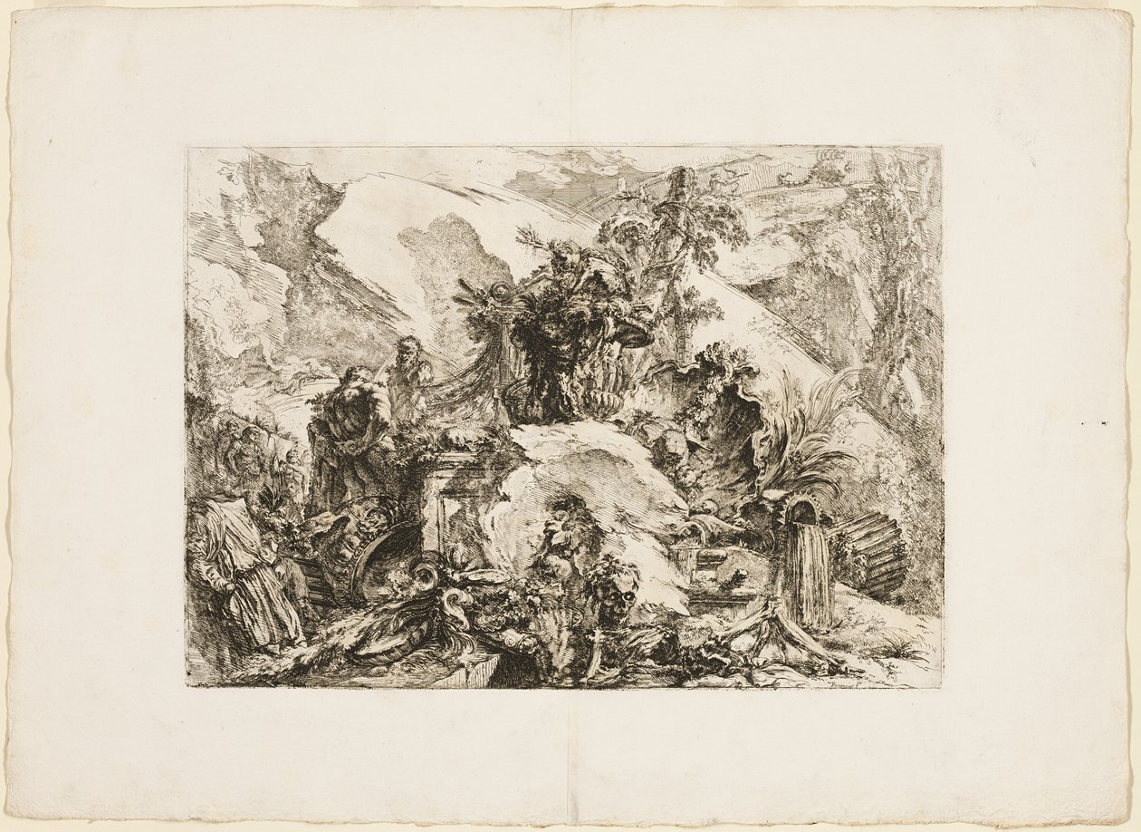 Les Squelettes - Giovanni-Battista Piranesi