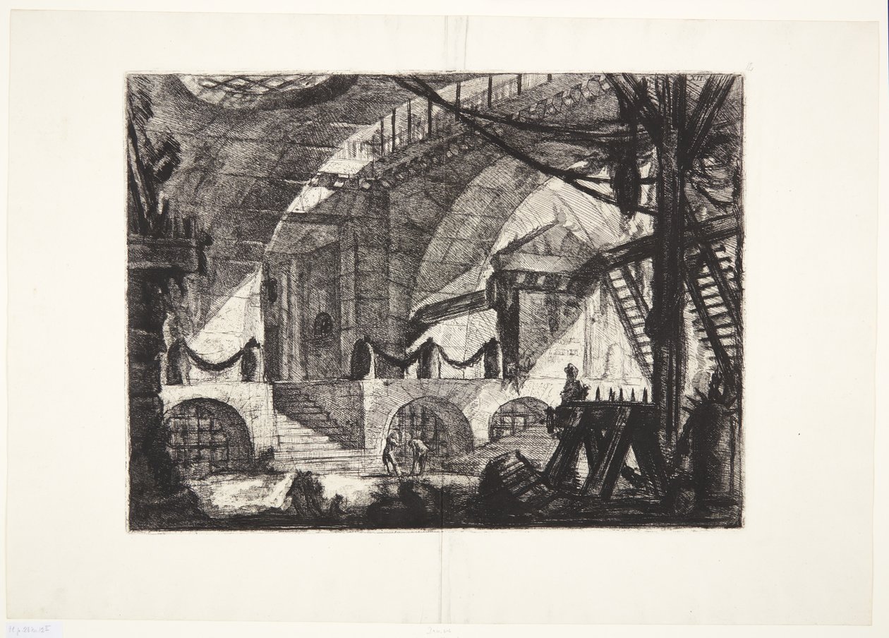 Le chevalet - Giovanni Battista Piranesi