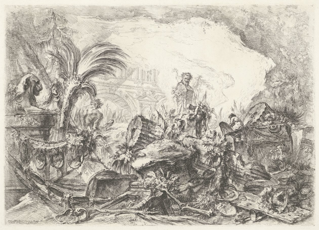 Arc de triomphe (série: Grotteschi) - Giovanni Battista Piranesi