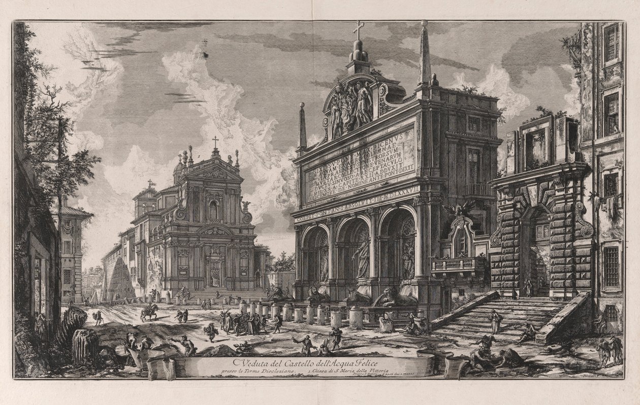 Veduta del Castello dell - Giovanni-Battista Piranesi