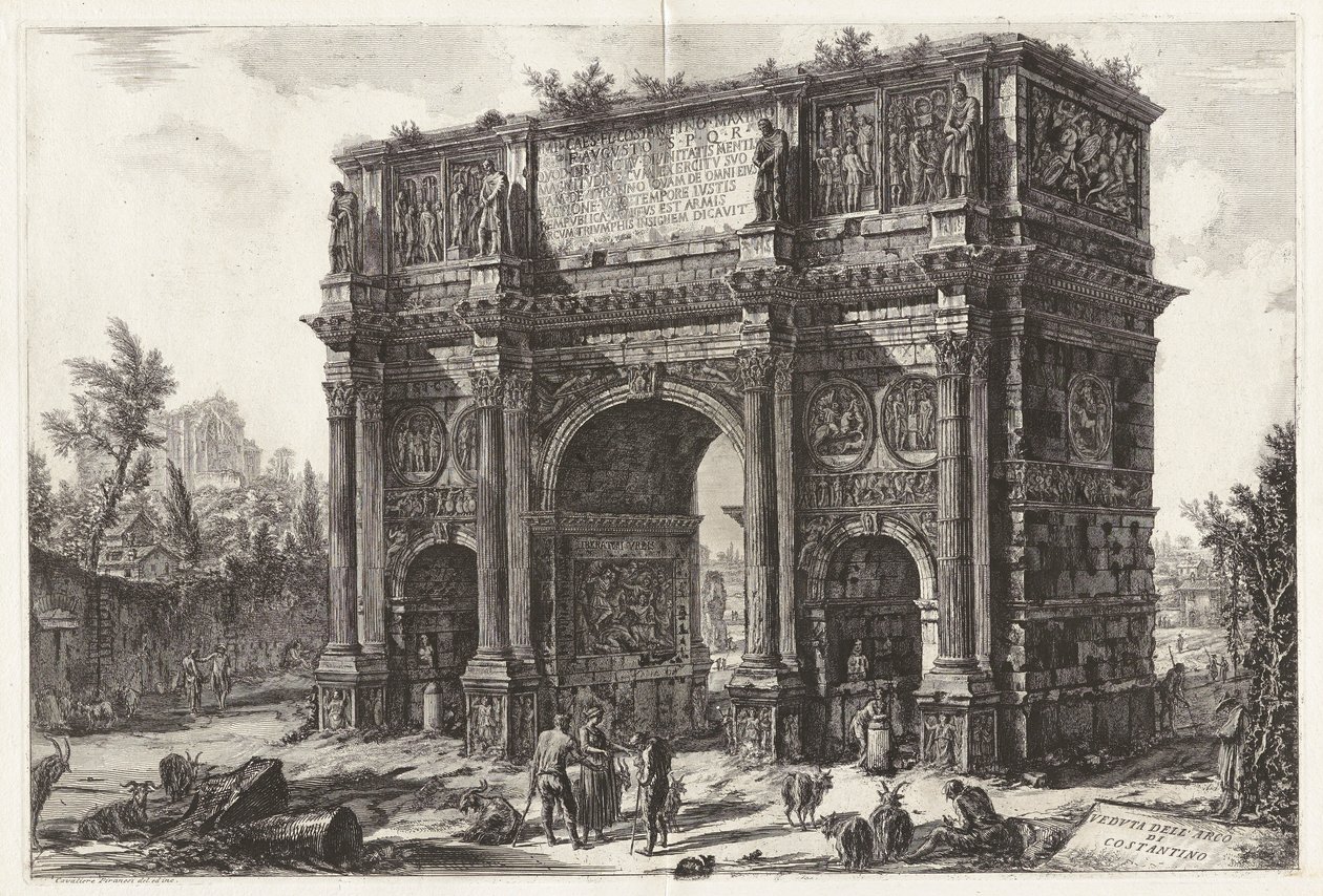Veduta dell - Giovanni-Battista Piranesi