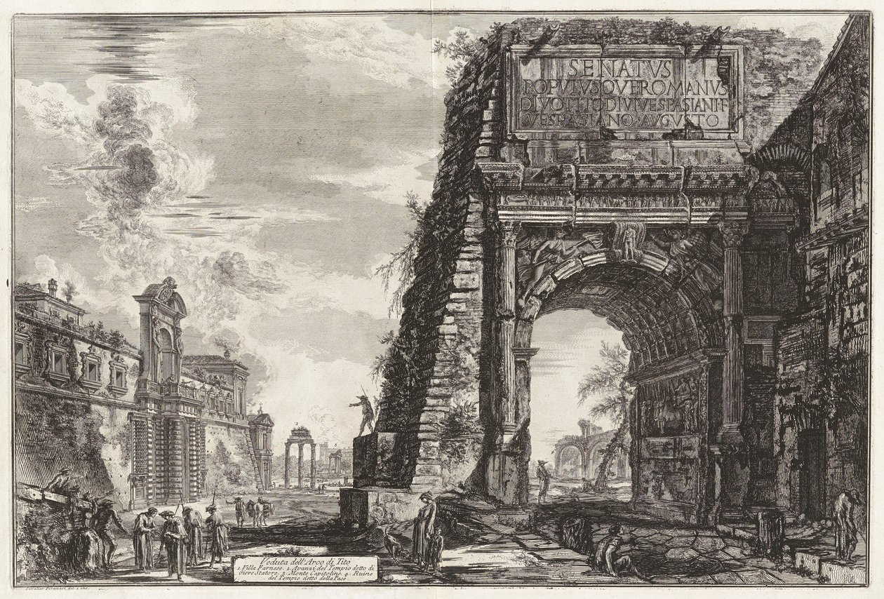 Veduta dell - Giovanni Battista Piranesi